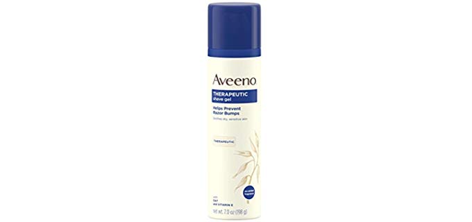 Aveeno Shave Gel - Therapeutic, For Razor Bumps