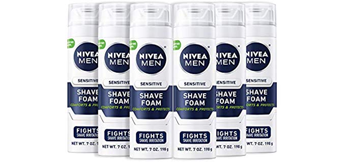 NIVEA Men Alcohol Free - Sensitive Shaving Cream for Eczema