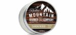Shaving Cream for Men - With Natural Sandalwood Essential Oil - 5 oz Hydrating, Anti-inflammatory Rich & Thick Lather for Sensitive Skin & All Skin Types by Rocky Mountain Barber Company - 5 Ounce