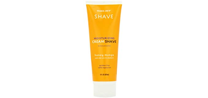 Trader Joe's Cream Shave - Honey Mango for Dry Skin