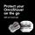 Premium Omnishaver with White Travel Case - The Fastest Way to Shave Head, Legs, Arms, Body | an Alternative to Disposable Shaving Razors Self Cleans & Strops During Use | Bald Head Shaver for Men
