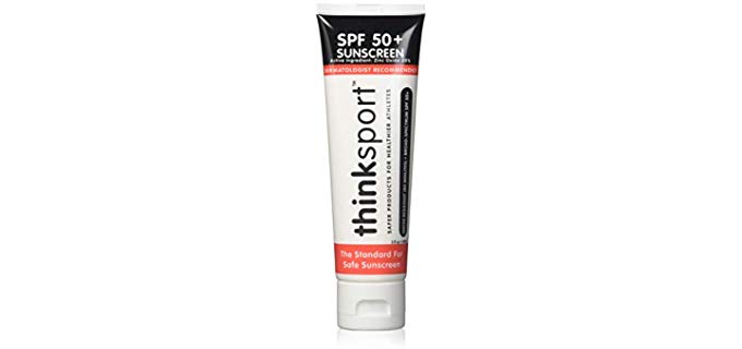 Thinksport Safe Sunscreen SPF 50+ (3 ounce)