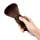 Anself Large Hair Cutting Neck Duster Brush Professional Barber Natural Fiber Wooden Handle Cutting Kits