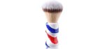 Je&Co Luxury Shaving Brush for Men, 24mm Dense Knot with Classical Handle