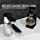 Shaving Brush with Stand - Rocky Mountain Barber Pure 100% Best Badger Hair Barber Grade with Black Heavy Duty All-Resin Handle and Oversized Bristle Head For Better Shaving Cream Lather