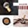 Shaving Set, 3in1 Pure Badger Hair Shaving Brush Natural Solid Wood Handle and Stainless Steel Shaving Stand with Shaving Bowl Dia 3.2 inches for Men Wet Shaving by Anbbas