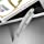 BRV MEN Straight Razor - 100 Lord Platinum Single Edge Razor Blades - Straight Edge Razor - All Stainless Steel - Shavette - Barber Razor - Mens Shaving Knife - Straight Razor Kit - For Men - Silver