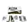 Gentleman Jon Complete Wet Shave Kit | Includes 6 Items: One Safety Razor, One Badger Hair Brush, One Alum Block, One Shave Soap, One Stainless Steel Bowl and Five Razor Blades
