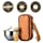 Straight Razor Wood Shavette Kit with Leather Case, Brush and Bowl, Perfect Travel Kit