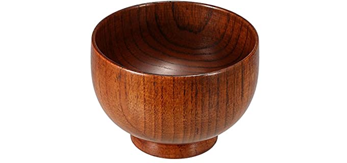Anself Wooden - Shaving Bowl and Cup