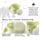GBS Men's Wet Shaving Set Ivory -3 Piece set - Pure Badger Hair Shaving Brush, Ceramic Mug and 97% All Natural Shave Soap Compliments any Shaving Razor For The Best Shave Great Gift Men
