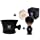 Henry Cavendish Gentleman's Ceramic Shaving Soap Bowl with Handle.