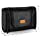 MIRASON Hanging Toiletry Bag for Men Dopp Kit Waterproof Leather Travel Organizer with Sturdy Metal Hook and Handle for Bathroom Shower Cosmetics Camping Brushes Shaving (Black)
