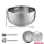 Perfecto Stainless Steel Shaving Bowl. Durable Metal Mug For Shaving Soap & Cream. Perfect Addition To Your Wet Shaving Kit. Double Layer Smooth Shave Unbreakable Mug With Heat Insulation