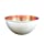Copper and White Hammered Mixing Bowl, 100% Pure Heavy Gauge - Multipurpose Use of Antique Copper Serving Bowl For Candy, Salad, Egg Beating - Decorative Copper Bowl For Your Kitchen 9.5