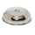 Turkish Authentic Copper Bath Bowl & Hammam Bowl (440gr (15.50 oz) Made of Zinc (Silver)