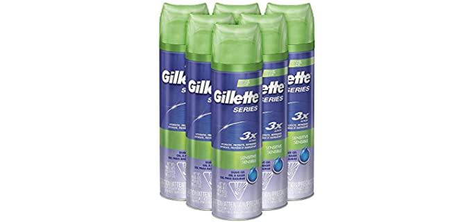 Gillette Triple Action - Sensitive Skin Shave Gel