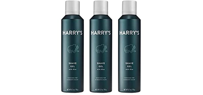 Harry's Shave Gel - Shaving Gel with an Aloe Enriched Formula - 3 pack (6.7oz)