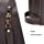 Polare Vintage Full Grain Leather Handmade Travel Toiletry Bag for Men - Dopp Kit - Shaving Kit with YKK Metal Zippers