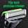 Schick Hydro Skin Comfort Sensitive 5 Blade Razor for Men, 1 Handle and 5 Refills