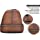 Vetelli Classic Leather Toiletry Bag, Water-Resistant Lining, Perfect Gift And Travel Accessory For Men