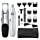 WAHL 5622 Groomsman Rechargeable Beard, Mustache, Hair & Nose Hair Trimmer for Detailing & Grooming, Black