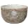 SHASH Marble Shaving Bowl, Grey - Lather Mug with Interior Grooves Builds a Rich, Foamy Froth - Retains Heat for a Close, Comfortable Shave - Compact, Sophisticated Design (Beige)