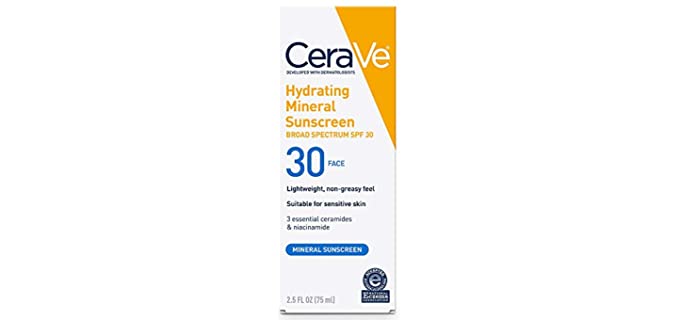 CeraVe SPF 30 - face Sunscreen for Your Bald Head