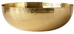 Creative Co-Op Round Hammered Metal Bowl, 14