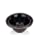 Edwin Jagger Ebony Porcelain Shaving Bowl With Silver Rim - RN116