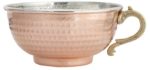 Jairestone Turkish Handmade - Hammered Copper Shaving Bowl