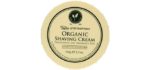 Taylor of Old Bond Street Organic Shaving Cream w/Aloe & JojobaNew 5.3 oz.