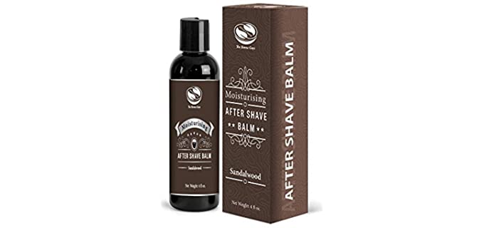 4 fl. Oz Sandalwood Aftershave Balm, Excellent Aftershave Lotion, Soothes and Moisturizes After Shaving. Takes away Dryness from skin