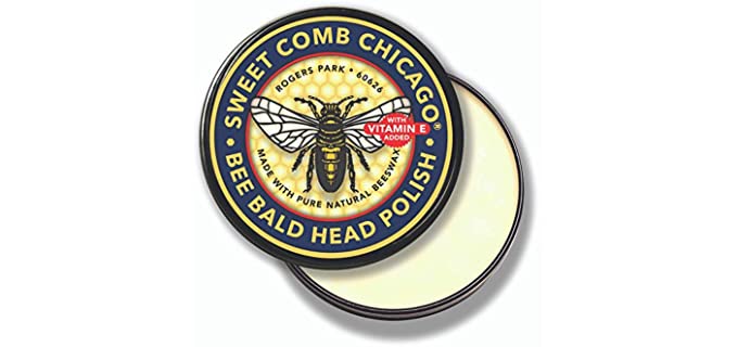 Bee Bald Polish Natural - Aftershave for a Bald Head