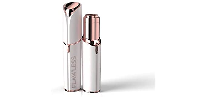 Finishing Touch Flawless Women's Painless Hair Remover , White/Rose Gold
