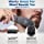 Aberlite Pocket - Compact Beard Straightener for Men - Ionic & Anti-scald Technology - Beard Straightening Heat Brush Comb Ionic - For Home and Travel