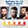 Aberlite Pocket - Compact Beard Straightener for Men - Ionic & Anti-scald Technology - Beard Straightening Heat Brush Comb Ionic - For Home and Travel