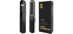 Beard Straightener, Beard Straightening Comb with Cordless/Mini Sized/Auto Shut Off for Traveling, Home, Dating