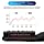 Cayzor Beard Straightener Comb for Men - Upgraded Professional Electric Mens Beard Straightening Heated Brush Portable Anti-Scald 5 Adjustable Temperatures & LCD Display with Carrying Bag