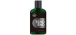 The Complete Man Tend End After Shave Solution For Men with Salicylic Acid, 4.0 Fl. Oz. - For Ingrown Hair, Razor Bumps, Razor Burns & Acne Blemishes