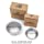 VIKINGS BLADE 'The Chairman' Luxury Shaving Bowl, Heavy Stainless Steel (3” Diameter, Standard)