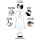 ﻿Beard King Beard Bib Apron for Men Deluxe Cape as Seen Shark Tank Men Hair Catcher for Shaving One Size Fits all White