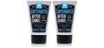 Pacific Shaving Company Caffeinated Aftershave - Helps Reduce Appearance of Redness, With Safe, Natural, and Plant-Derived Ingredients, Soothes Skin, Paraben Free, Made in USA, 3 oz (2-Pack)