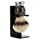 Parker Safety Razor Silvertip Badger Shaving Brush–Faux Horn Handle with a Chrome Base, Long Loft Dense Bristles– Men's Badger Shaving Brush with Stand Included