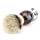 Parker Safety Razor Silvertip Badger Shaving Brush–Faux Horn Handle with a Chrome Base, Long Loft Dense Bristles– Men's Badger Shaving Brush with Stand Included