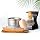 7IN1 Shaving Brush Set with Stand,Bowl,Soap and Razor Kit for Men Wet Shave
