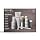 Bevel Shaving Kit for Men, Includes all Shaving essentials | Kit includes safety razor, 40 replacement blades, shave brush, pre shaving oil, shaving cream and post shave balm