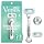 Gillette Venus Extra Smooth Sensitive Razor for Women, Includes 1 Reusable Razor Handle + 2 Refills, for Sensitive Skin with Metal Handle and Shower Holder