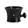 MÜHLE Black Porcelain Shaving Bowl and Mug for Shaving Soap & Cream