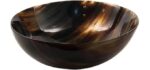 Parker Genuine Ox Horn Palm Lathering Shave Bowl